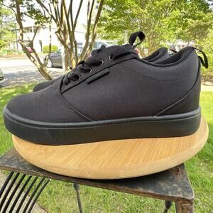 Heelys Pro 20 Black Canvas Unisex Size 8 Skate Shoes NO WHEELS Sneakers Y2K